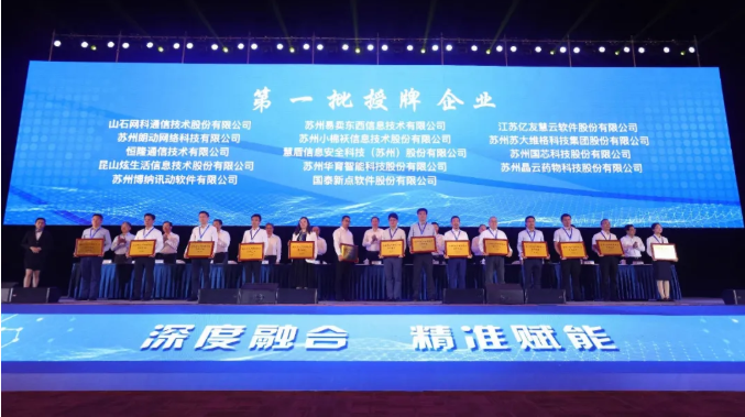 蘇大維格榮獲首批“蘇州生產(chǎn)性服務(wù)業(yè)領(lǐng)軍企業(yè)”榮譽稱號